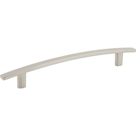 160 Mm Center-to-Center Satin Nickel Square Thatcher Cabinet Bar Pull